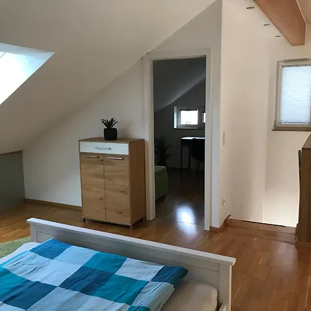 아파트 Maisonette-ferienwohnung In Feldrandlage Bergstrasse Naehe Heidelberg *